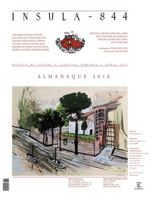 cover image of Almanaque 2016 (Ínsula n° 844, abril de 2017)